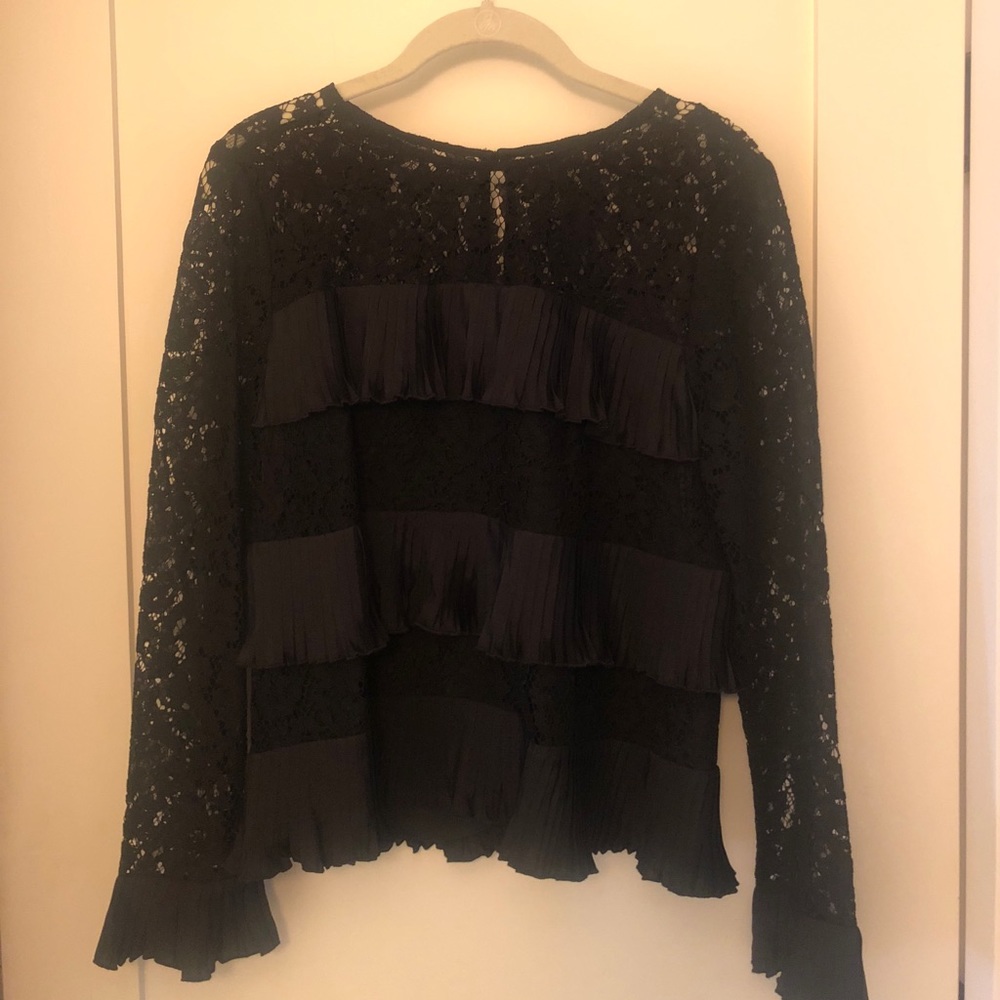 Never worn! Jcrew lace top